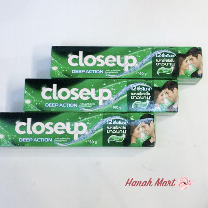 COMBO 5  tuýp Kem đánh răng Closeup Thái Lan 160g