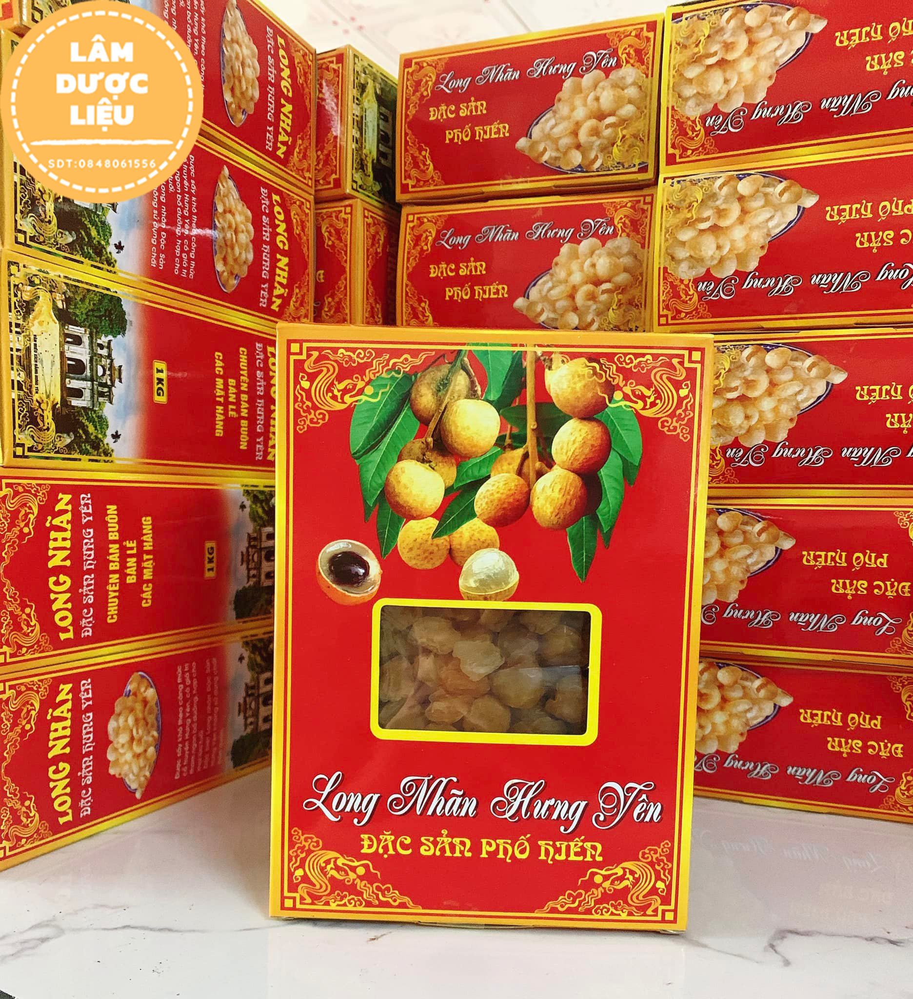100Gr Long nhãn khô Hưng Yên thơm ngon