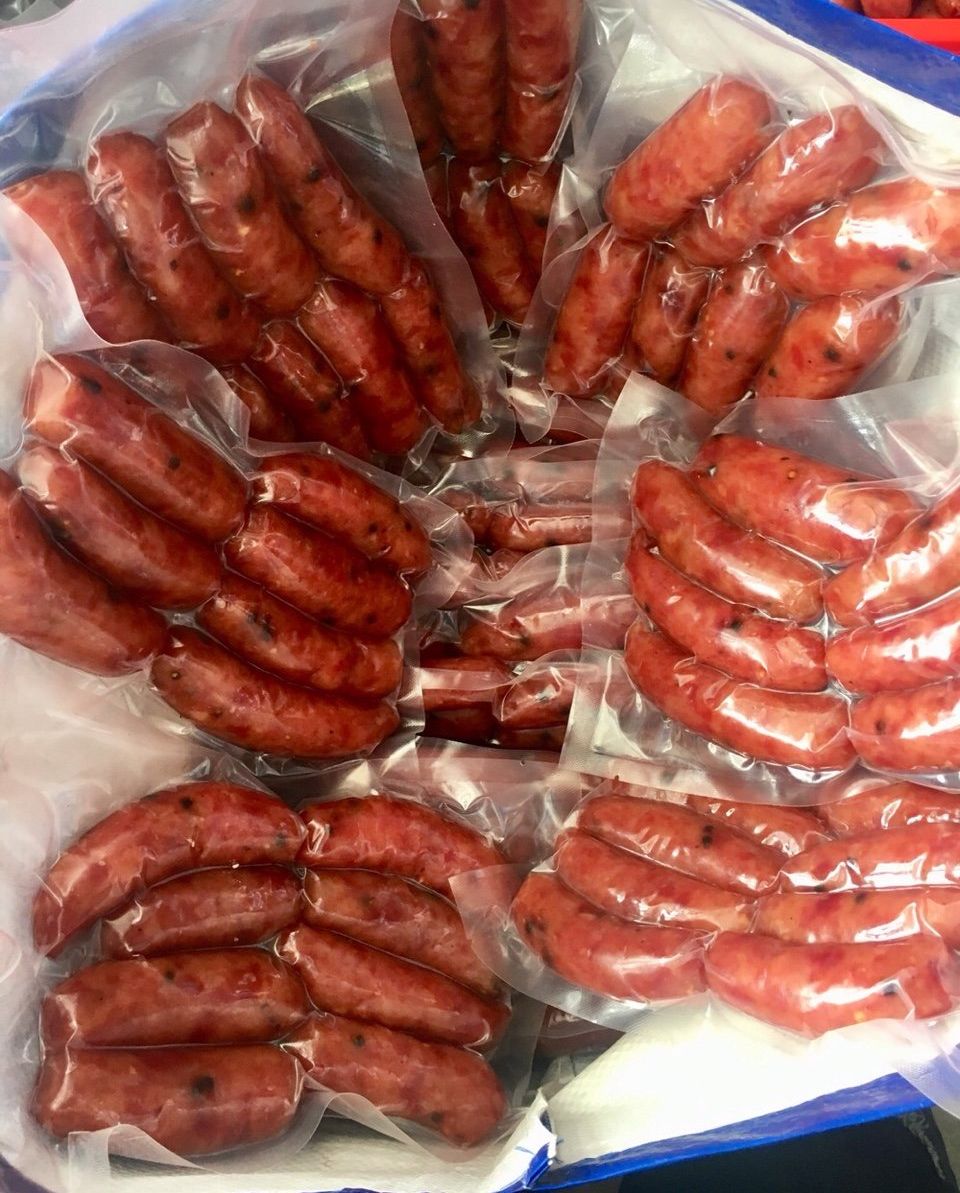 [Ship toàn quốc] [1kg] Lạp Xưởng Tươi Đặc Sản Cai Lậy (2 túi 500g)