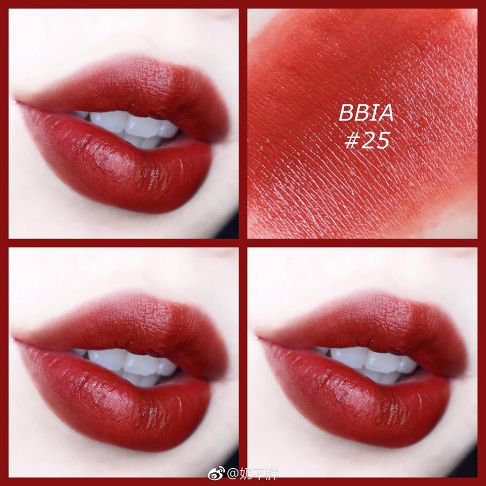 Son kem lì Bbia ⚡⚡ không trôi Hàn Quốc Không Trôi Last Velvet Lip Tint Siêu HOT Lên Tone Chuẩn Màu 39 25 02 12..v.v.