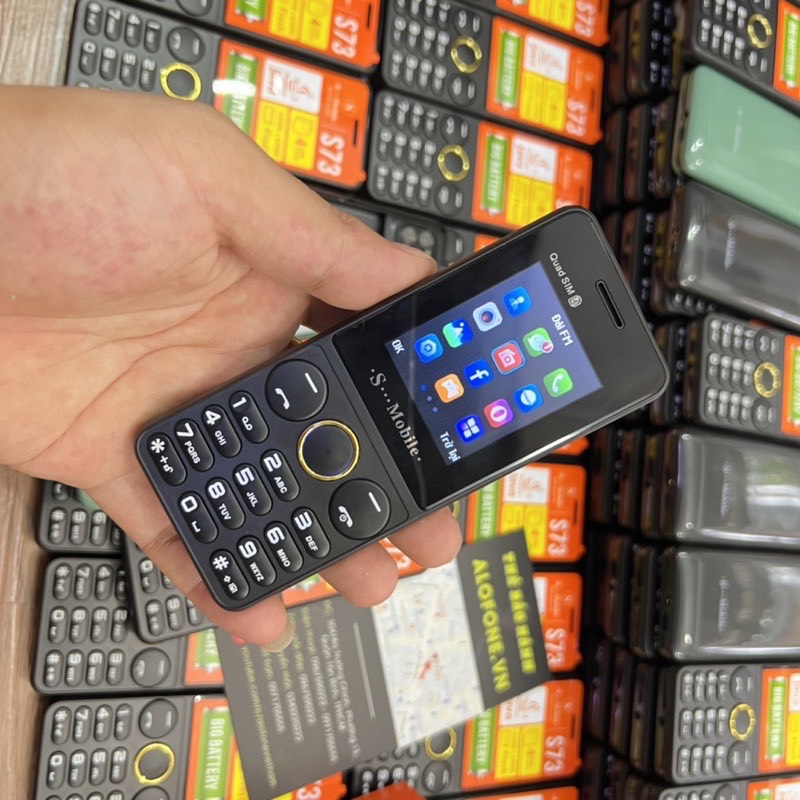 Điện Thoại 4 Sim Loa To Pin Khủng S73