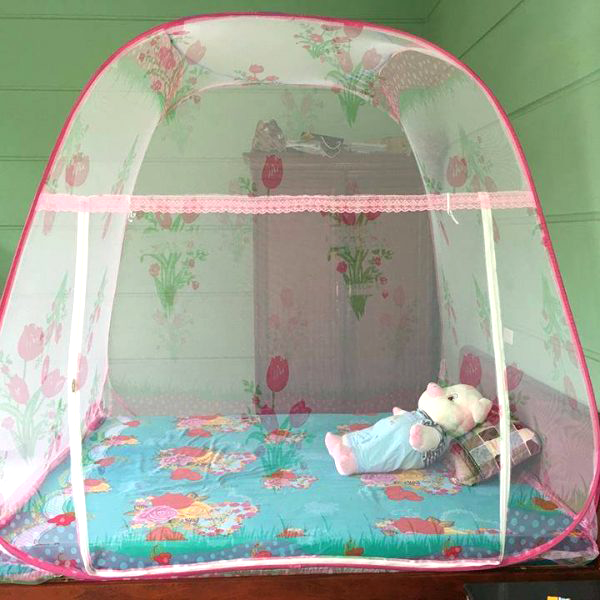 Mùng màn ngủ tự bung đỉnh rộng 1.8x2m