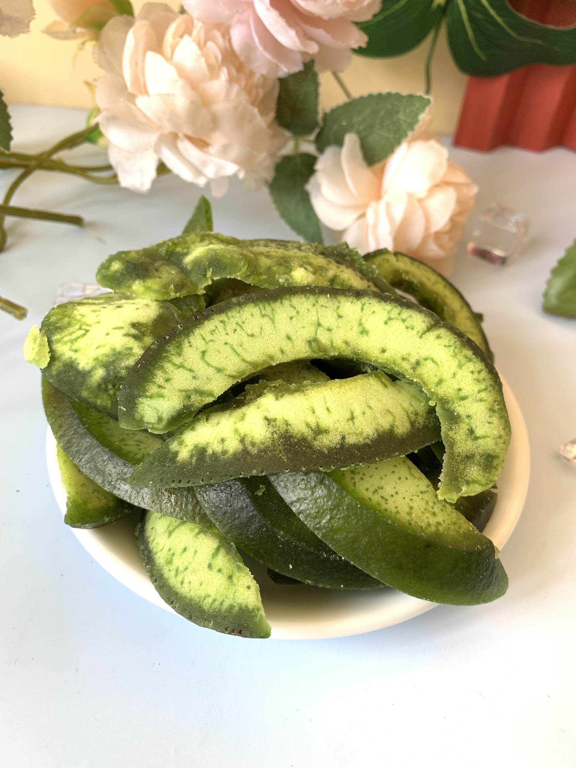 Mứt Vỏ Bưởi Xanh 300Gr BÒ ĐỘI NÓN