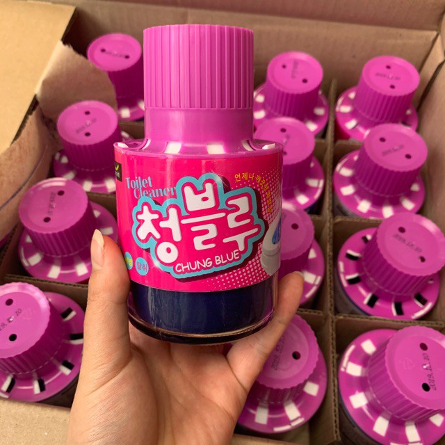 COMBO 2 Chai Chai Thả Bồn Cầu Hàn Quốc Siêu Thơm Diệt Khuẩn