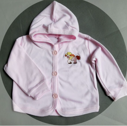 Áo Khoác Cotton Màu Cho Bé Sơ Sinh Có Nón