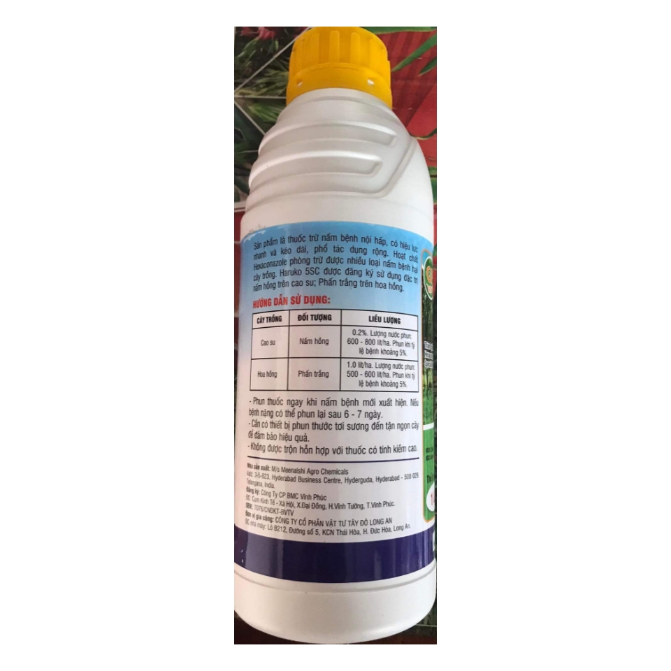 THUỐC TRỪ NẤM BỆNH CÂY TRỒNG