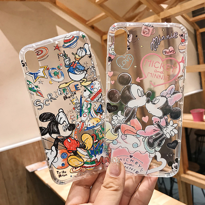 Ốp Lưng Silicon Chống Sốc Mickey