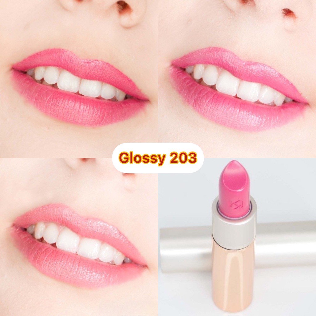 Son môi siêu mềm mượt môi với chất son dưỡng cao Kiko Glossy dream Sheer Lipstick-Kiko Milano