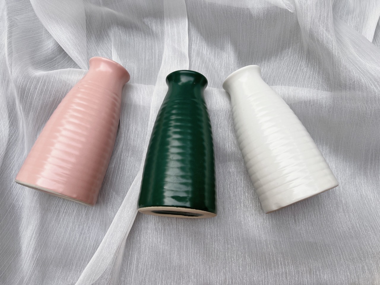 Hoa giả - bình hoa giả - hoa diên vĩ 5 nhánh trang trí nhà cửa - hoa giả decor, trang trí, chụp ảnh. fl16a.hdv