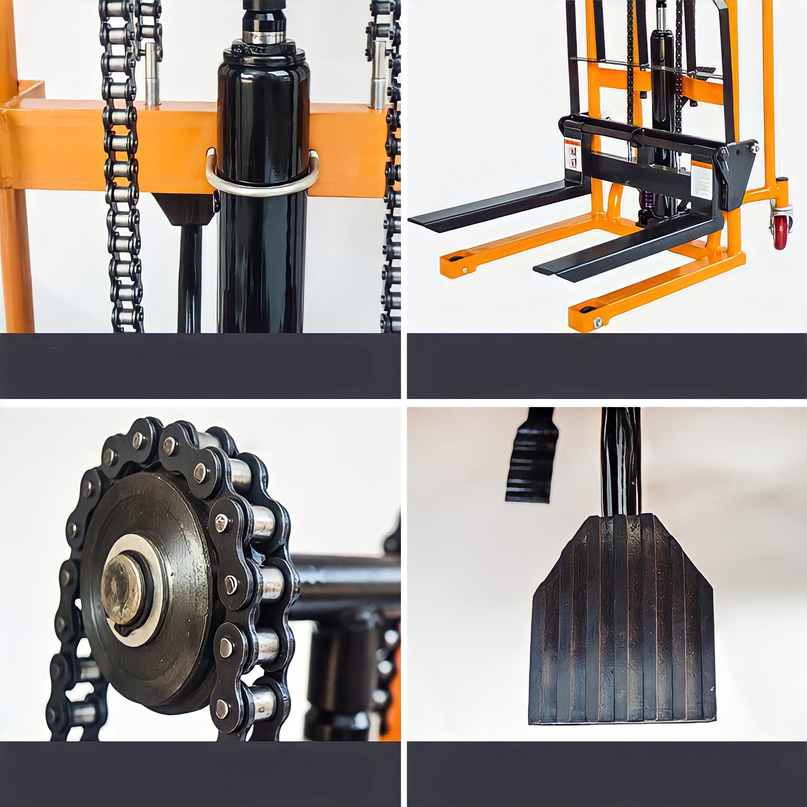 Forklift 200kg high 1m25 straight wheel