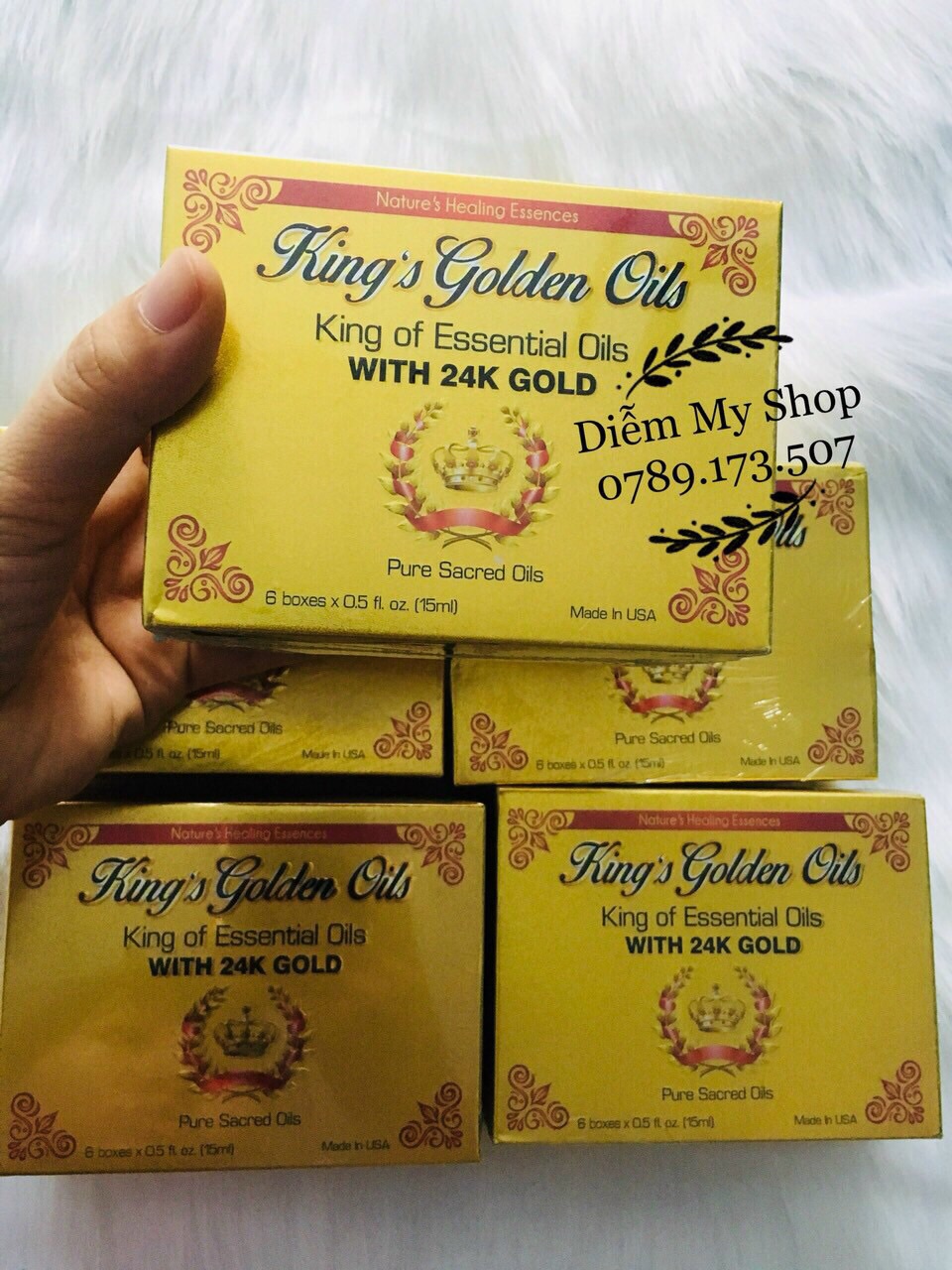 Dầu vàng thiên tuế mỹ 24k