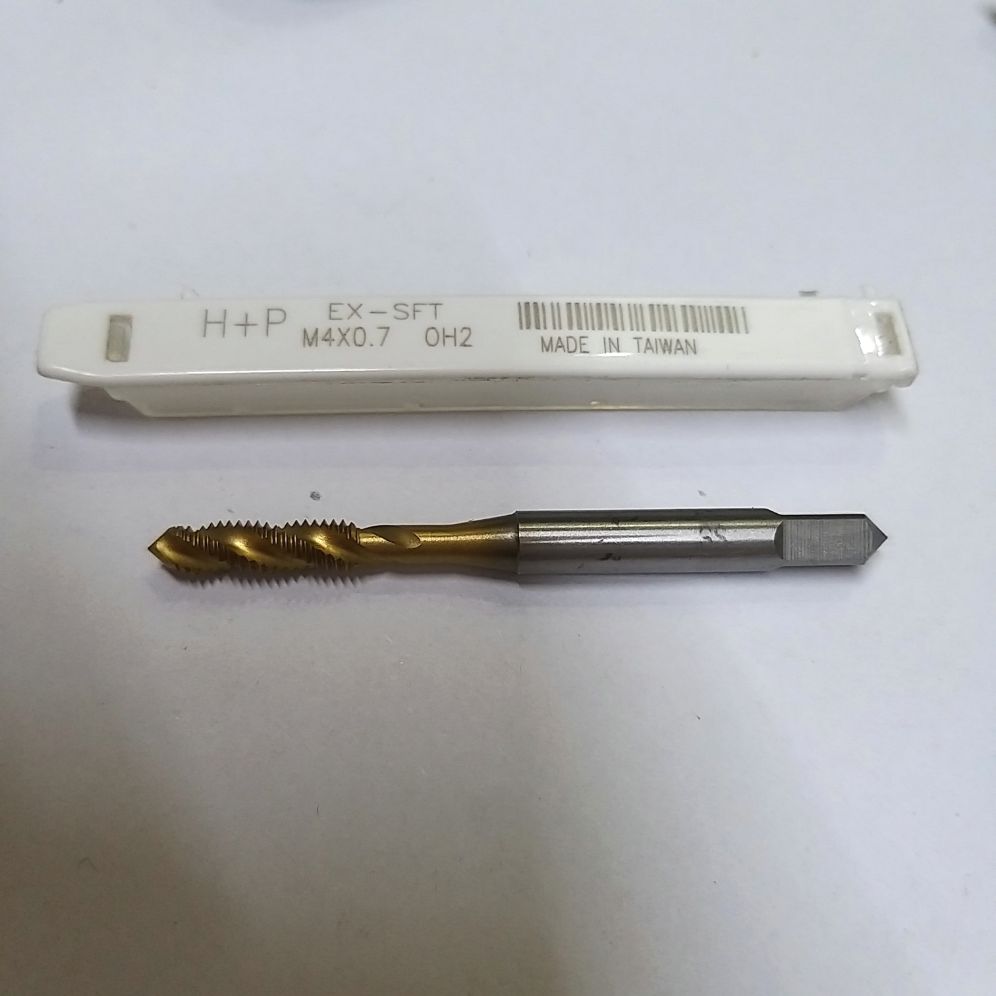 [HCM]Mũi Taro H+P Vàng Xoắn M4x0.7 (Vàng)