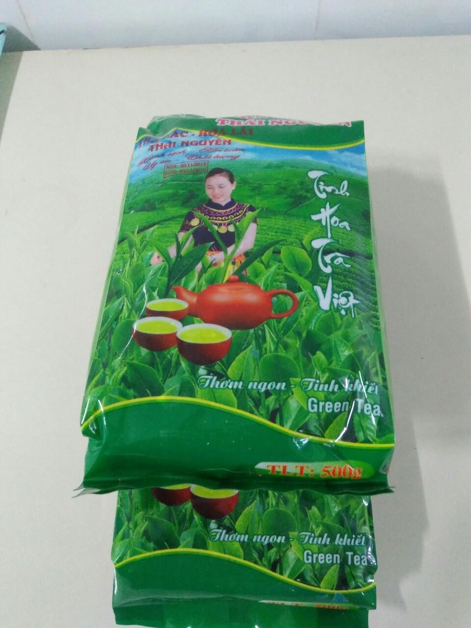 01kg trà thái nguyên nước xanh thơm