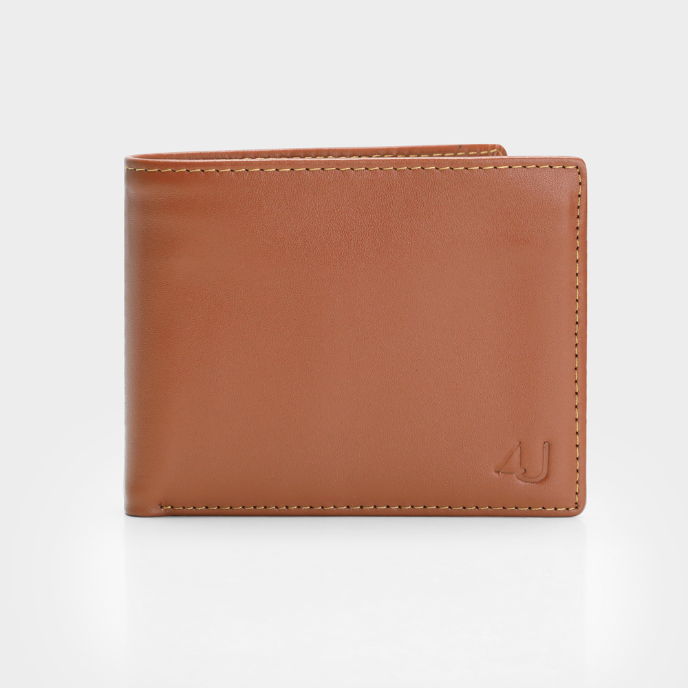 Bóp ví nam da bò thật 4U cao cấp, có nhiều ngăn đựng tiền và thẻ tiện dụng FA240