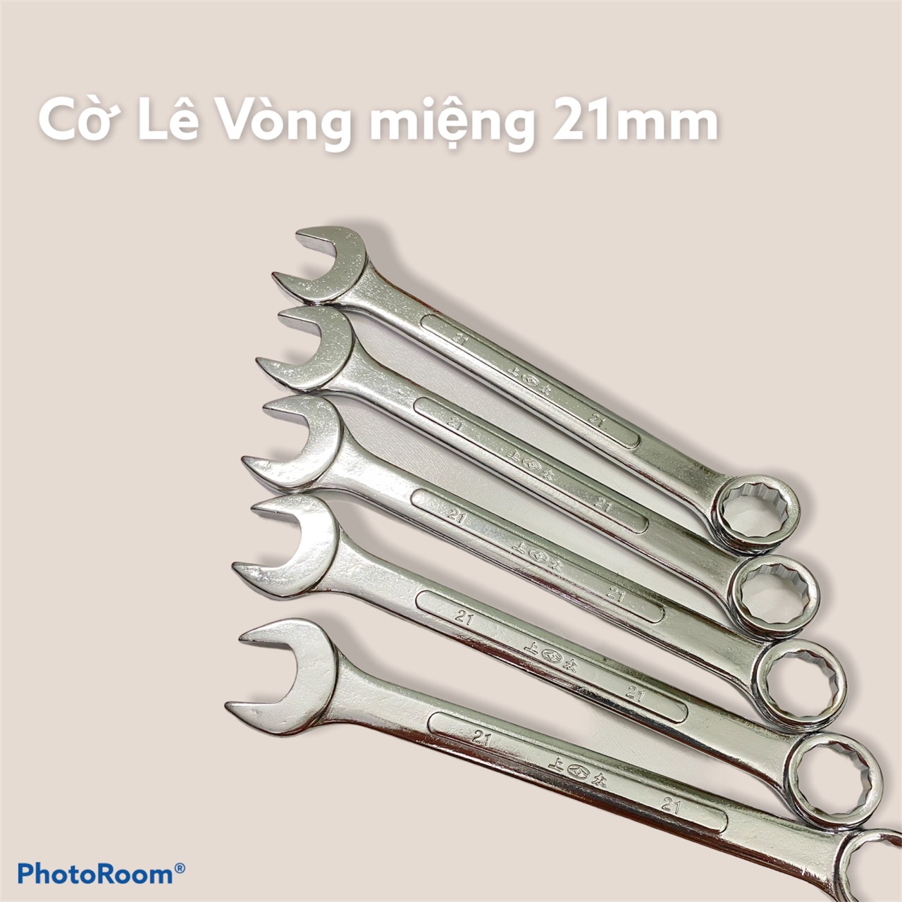Cờ lê vòng miệng 21mm 2 đầu