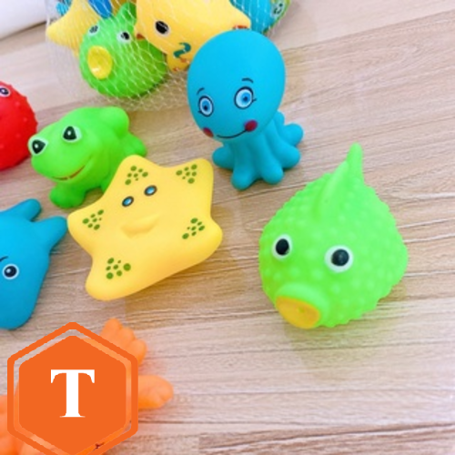 [Sale] [Sét 13 Con] Thú Thả Chậu Tắm Cho Bé