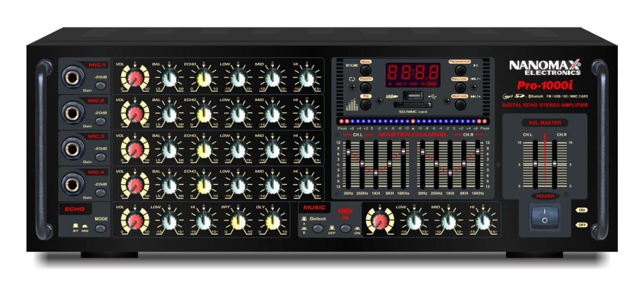 Amply Karaoke Nanomax Pro-1000i