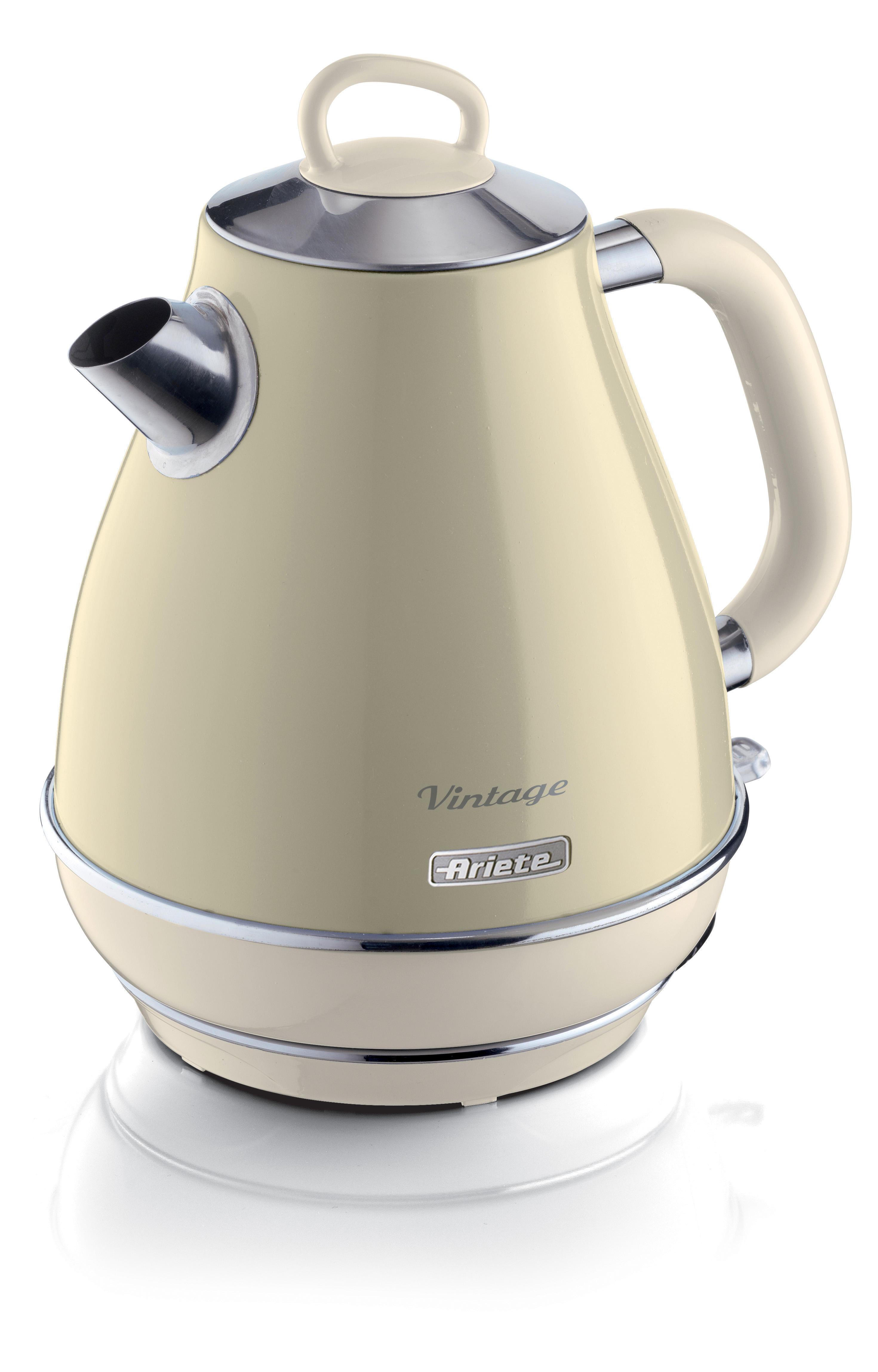 Bình đun siêu tốc 1,7 lít Ariete MOD. 2869/03- Màu Kem