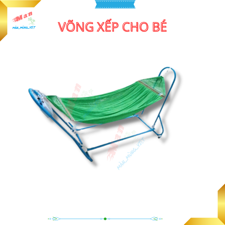 Võng xếp cho bé (sản phẩm có khung+võng)