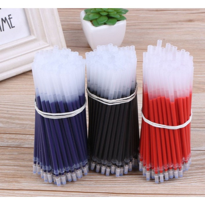 Combo 10 ruột bút gel ngòi 0.5mm đủ màu đủ sự lựa chọn