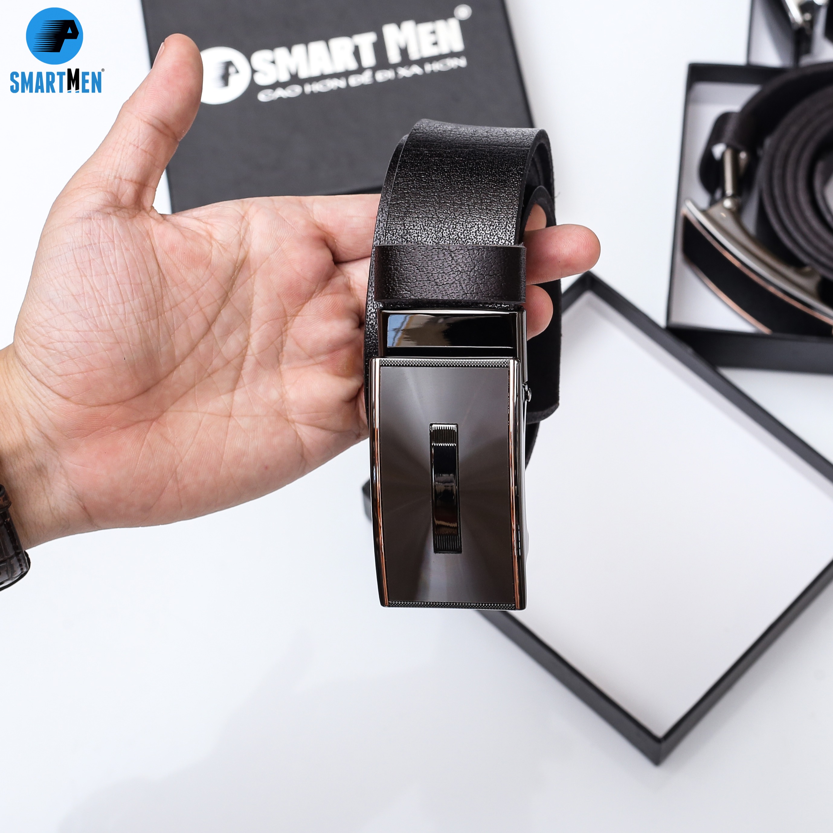 Thắt lưng Da bò cao cấp SMARTMEN DLM-02