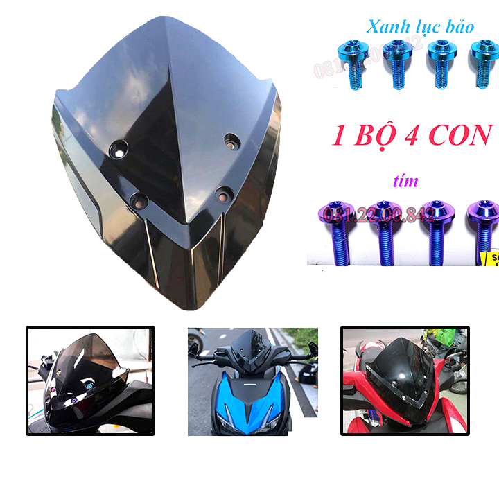Mão xe Winner X mẫu mới kèm 4 ốc titan