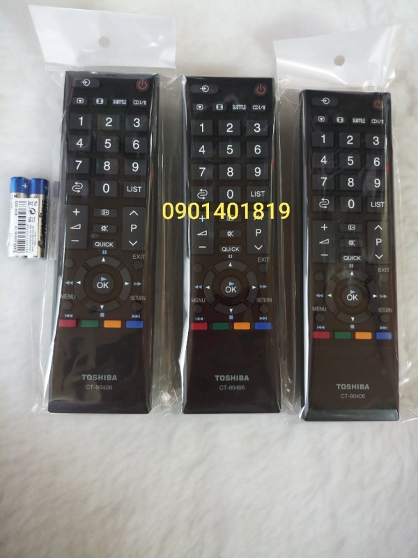 Bảng giá Điều Khiển Tivi Toshiba TC - 90406 ( Hàng Chính Hãng Mới 100% )