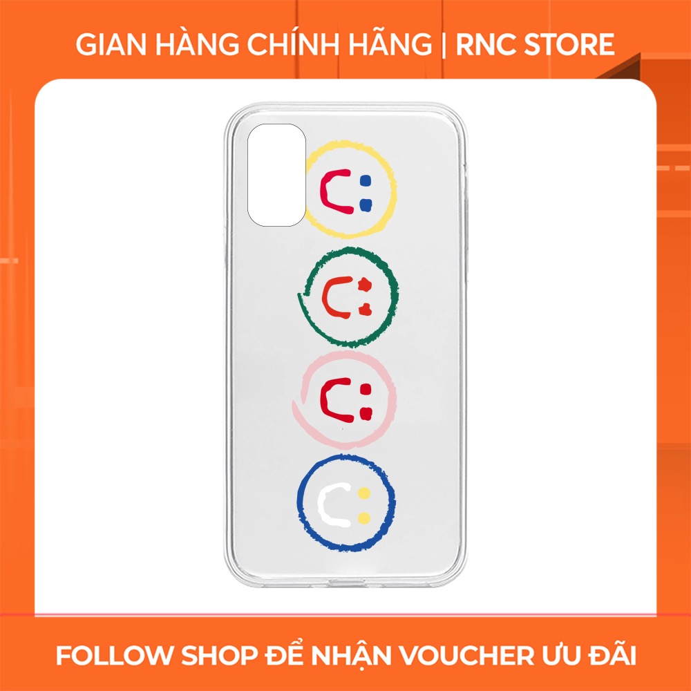 Ốp lưng Realme C2/Realme 5s/....dẻo trong in hình Mặt cười