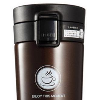 Bình giữ nhiệt 380ml 4 màu logo cafe