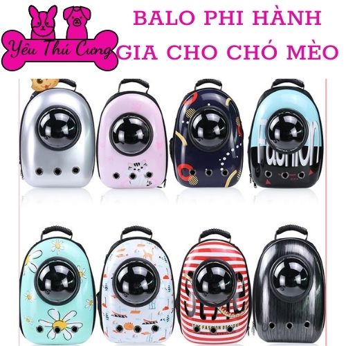 Balo phi hành gia cho chó mèo-YÊU THÚ CƯNG