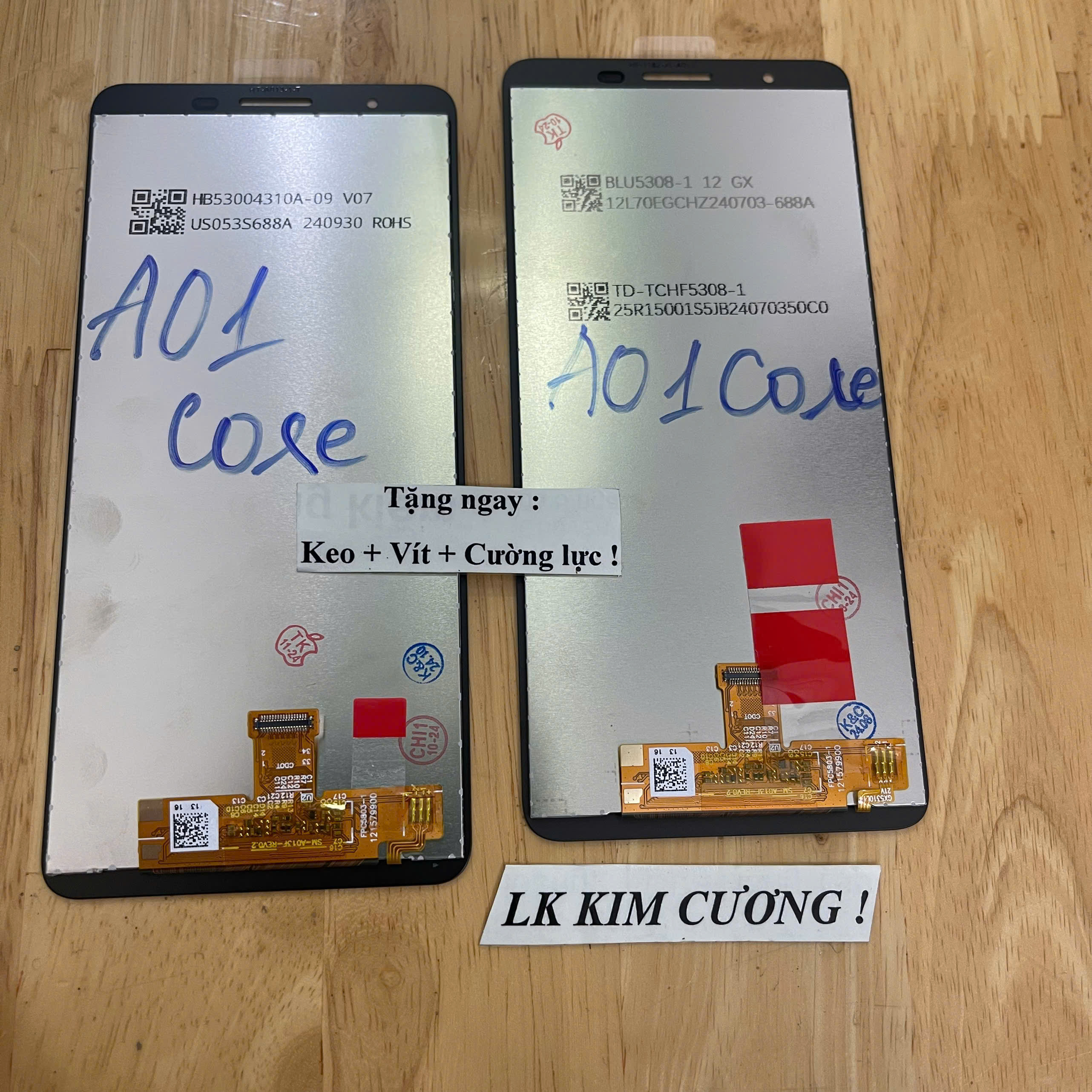Màn hình thay thế ss A01 CORE / A013