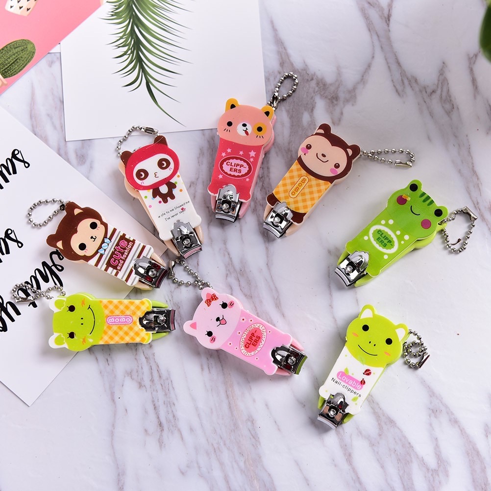 Bấm cắt móng tay móc khóa dễ thương