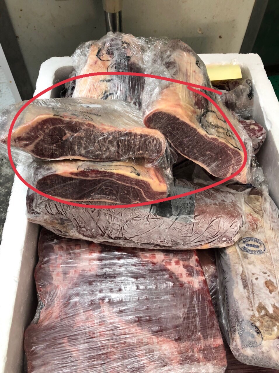 [CHỈ GIAO HCM] Gầu bò Úc 500gram - AUS Brisket Beef