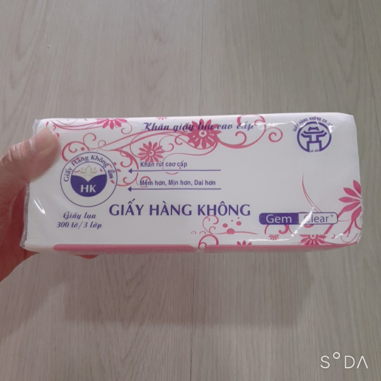 Giấy Lụa Hàng Không  3 Lớp 300 Tờ /Bịch