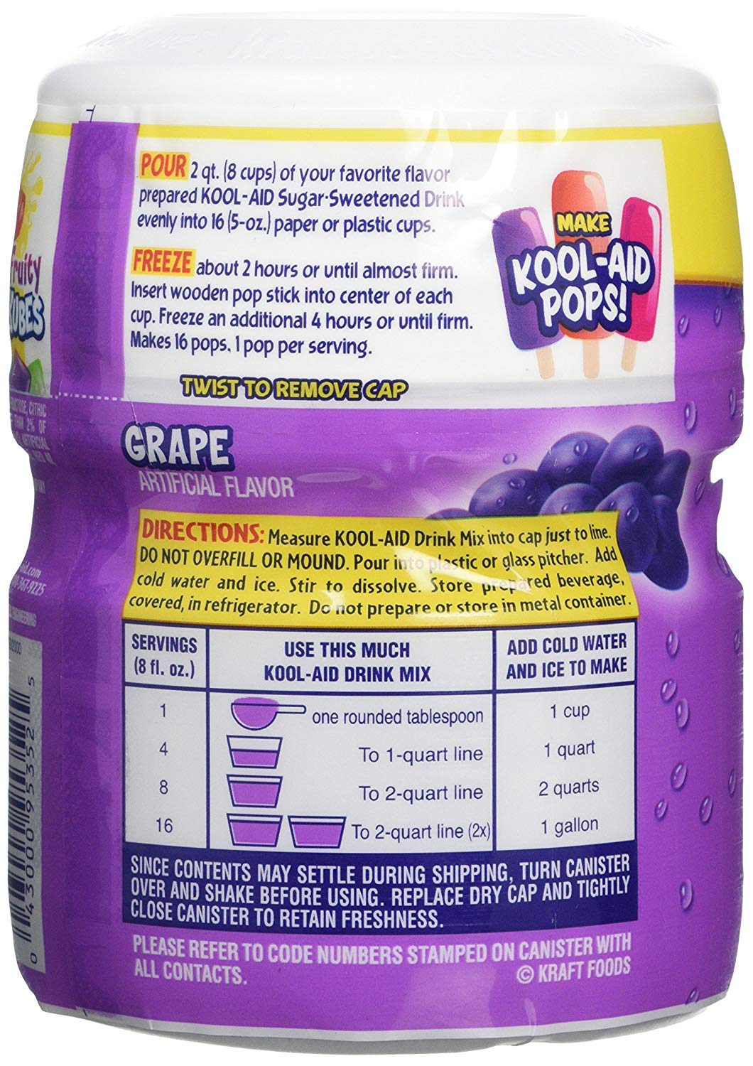 Bột Trái Cây Kool Aid Nho