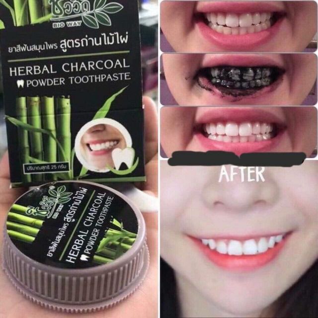 Kem trắng răng than tre Thái Lan