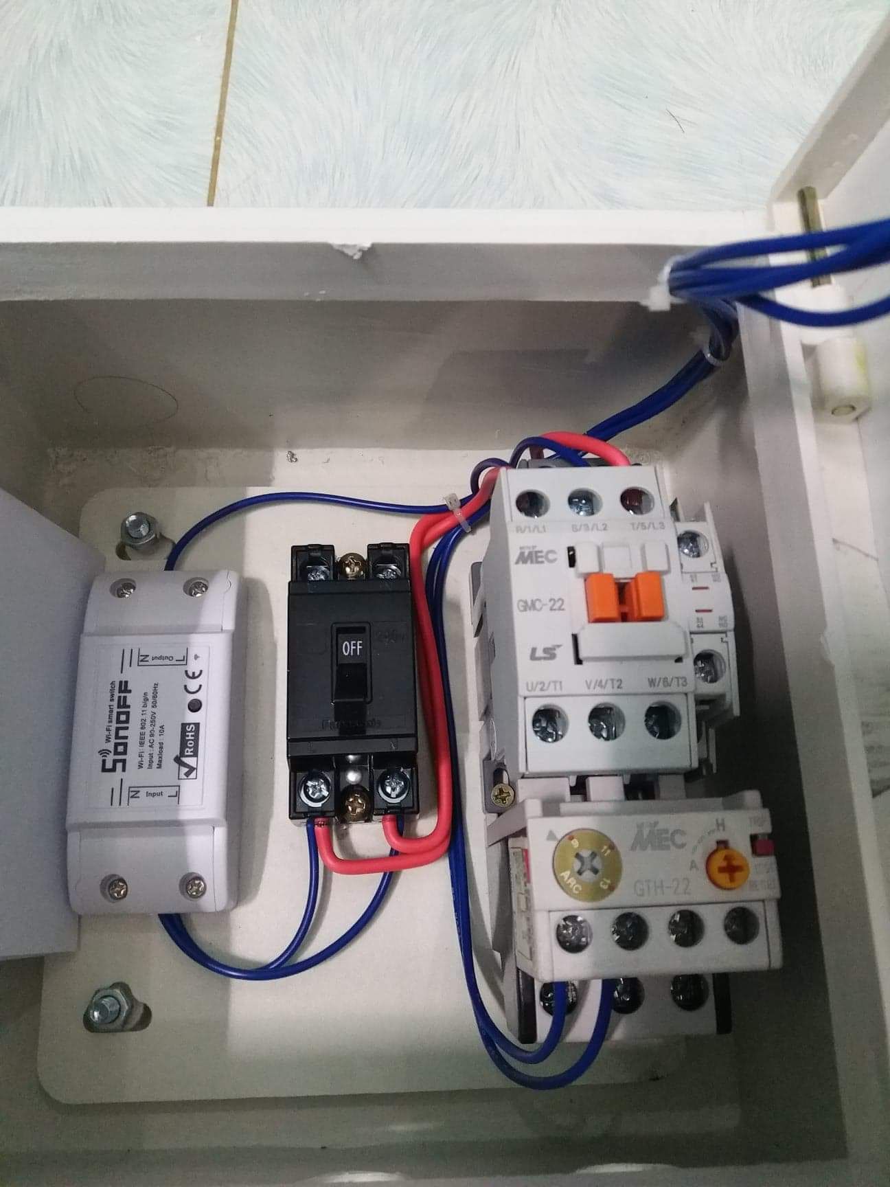 tủ bơm nước tự động 1-2hp