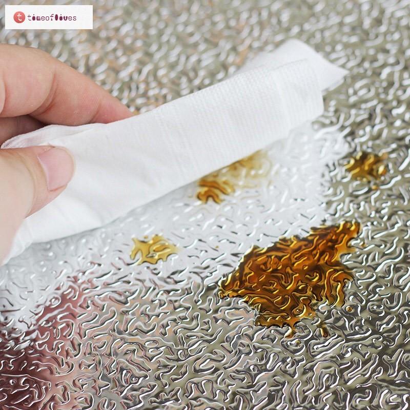 Cuộn giấy bạc dán tường bếp loại 3m