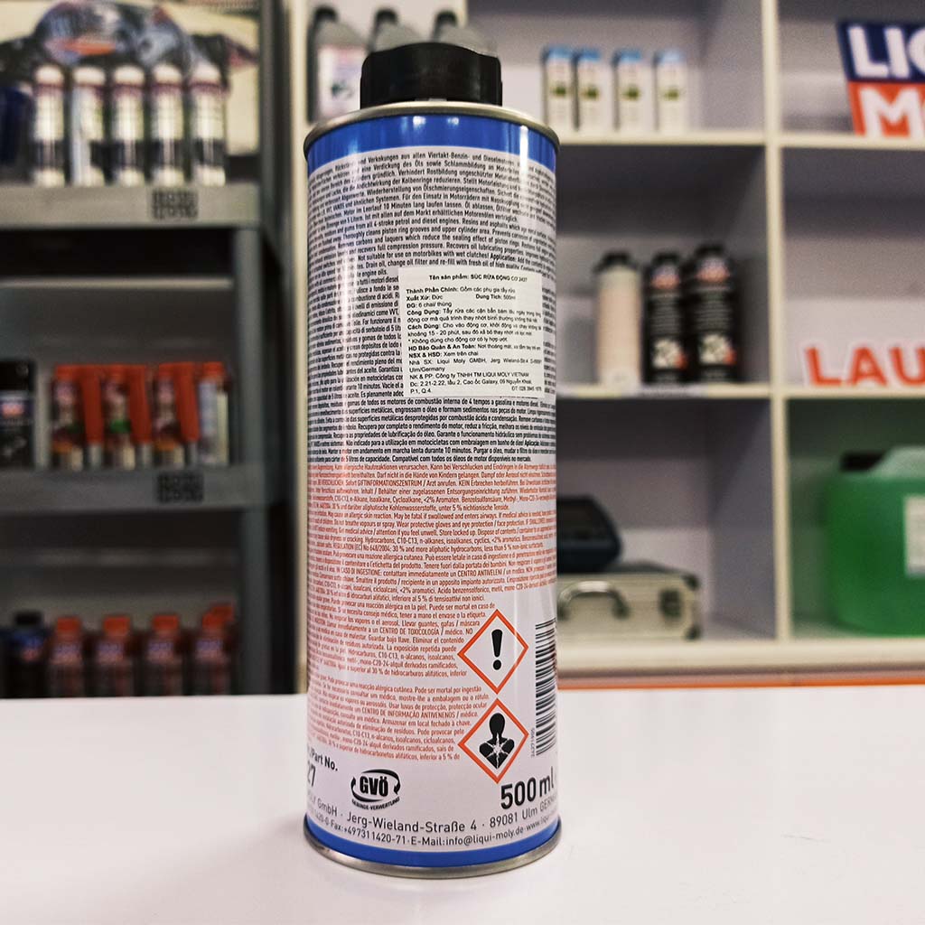 [HCM]Dung Dịch Súc Động Cơ Liqui Moly 500ml [Chính Hãng]