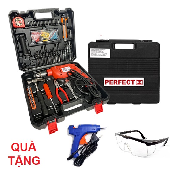 [HCM]Bộ Dụng Cụ Máy Khoan Cầm Tay Perfect