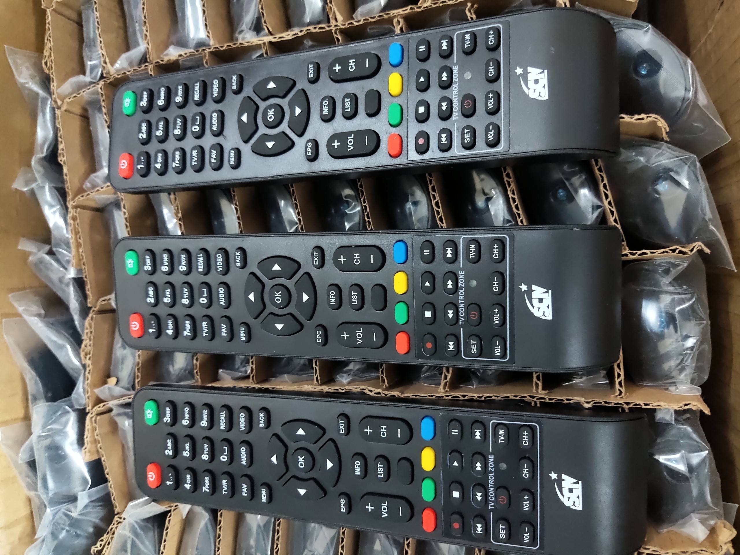 Điều khiển đầu SCTV   - Remote SCTV đầu kỹ thuật số