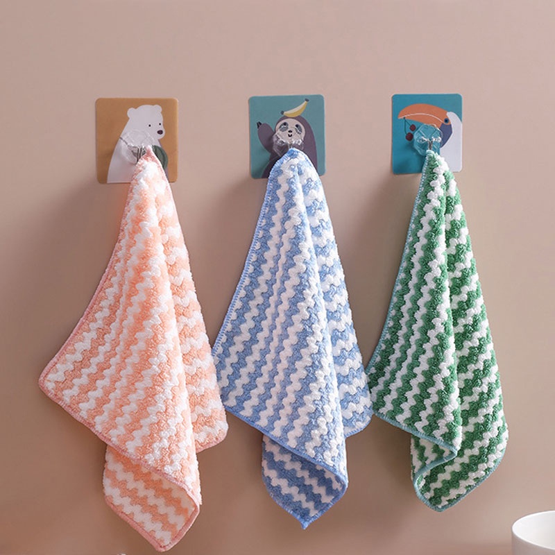 Khăn lau đa năng bằng vải microfiber siêu bền 25*25cm