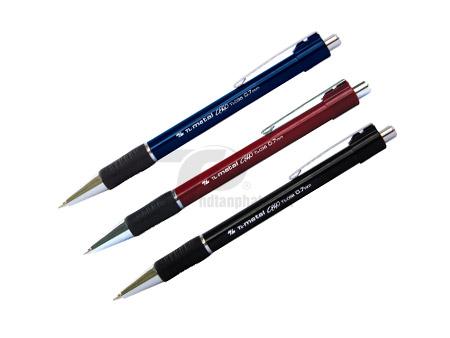 Combo 5 Cây Bút Bi Bấm Thiên Long TL-036 Ngòi 0.7mm Màu Xanh