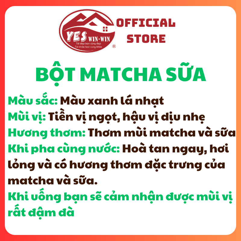 Trà Matcha sữa tiện lợi Nhật Bản - Yeswinwin
