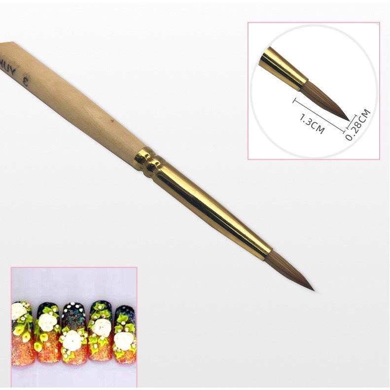 [HCM]NAIL Cọ hoa nổi YUKI số 2- số 3-Số 4 (nhật)