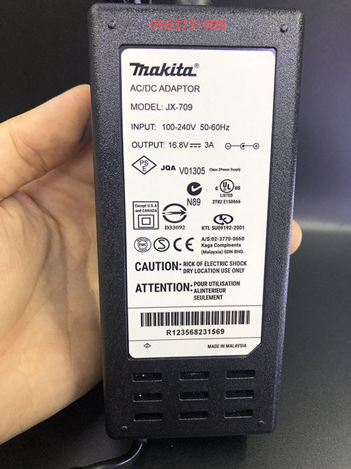Sạc pin 16.8V 3A máy khoan cầm tay