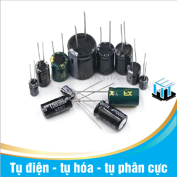 Tụ điện tụ hóa  10V nhiều loại