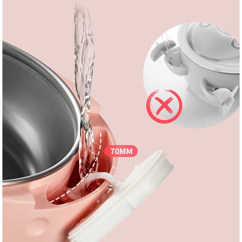 Bộ Dụng Cụ Ăn Dặm Giữ Nhiệt Cho Bé - KUB