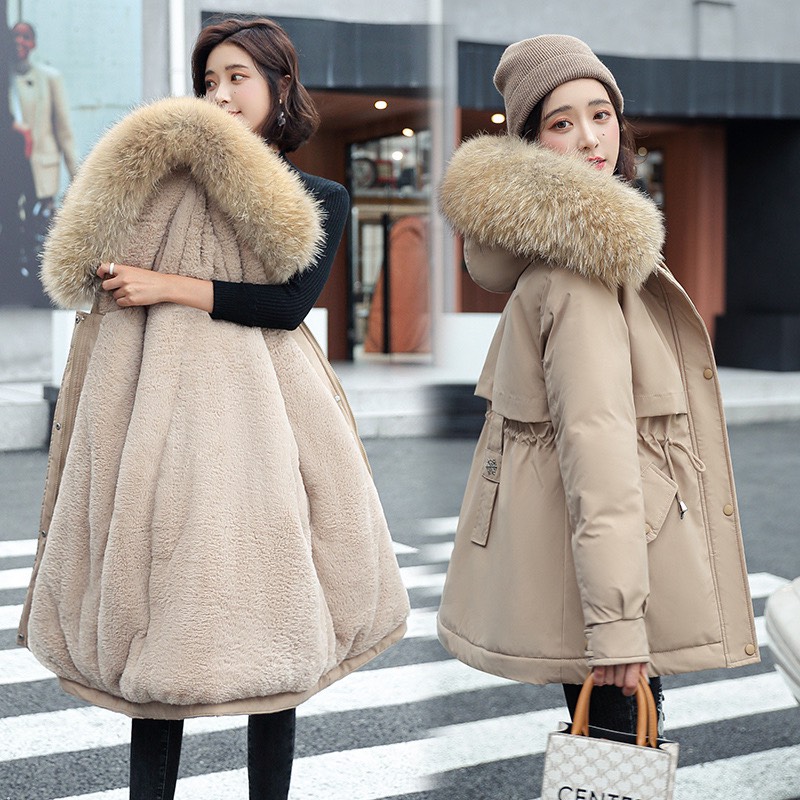 Áo PARKA 811 Dáng vừa rút eo ngoài