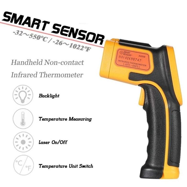 Máy đo nhiệt độ hồng ngoại Dùng Trong Công Nghiệp Smart Sensor AS530
